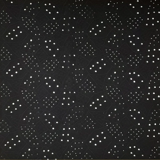 JET BLACK EYELET-EYE-jacquard