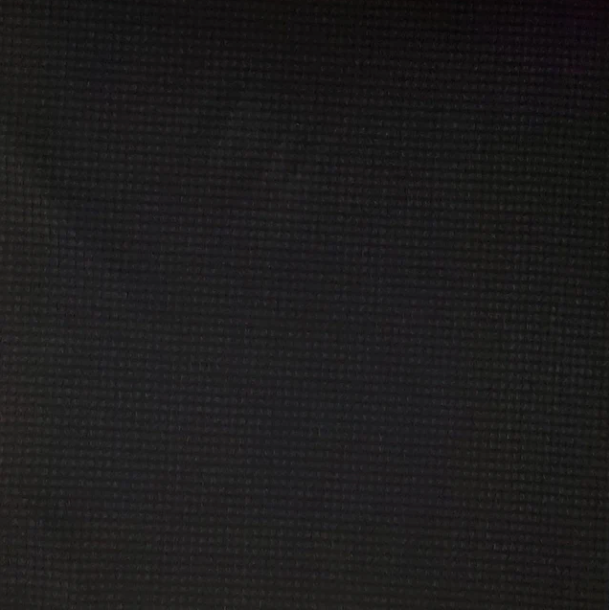 BLACK POLY RIB SOLID
