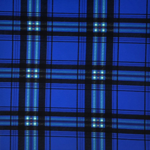 ROYAL / PLEATED OTTOMAN TECHNO PRINT