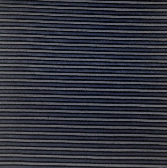 BLUE/BLACK-VELVET STRIPES VELVET STRIPES BURNOUT