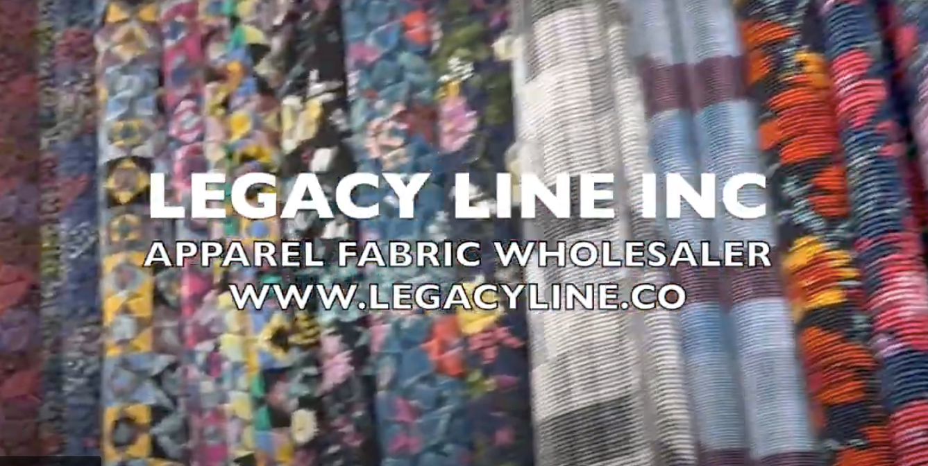 Load video: fashion and apparel fabric wholesale