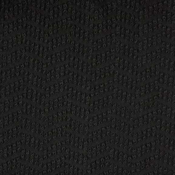 Jacquard Polka Jet Black Aztec Chevron