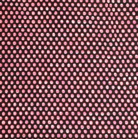 Jacquard Polka Dot Melange Berry/Neon Pink/Black AzTec Fabric