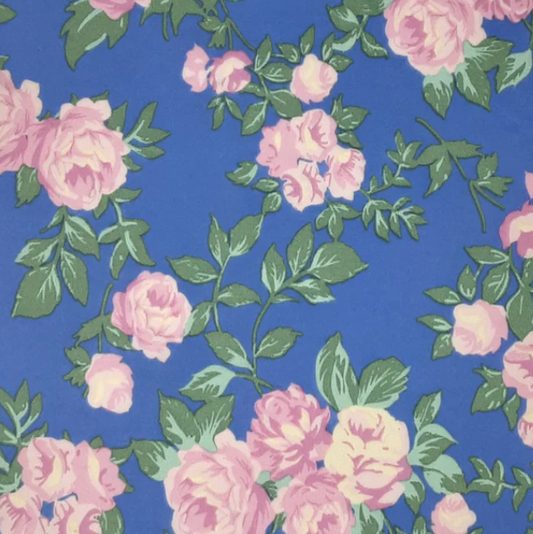 DW_GET ALL THE FLORALS DTY Print DTY Fabric