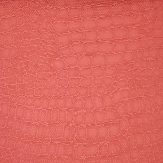 Coral Bubble Bullet Embossed Snake BUBBLE JACQ PRINT