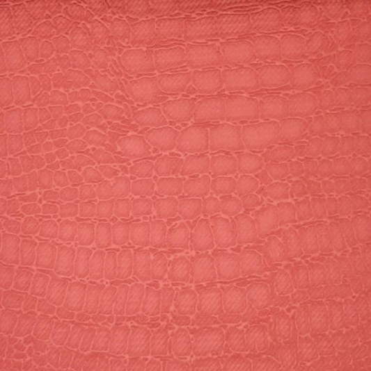 Coral Bubble Bullet Embossed Snake BUBBLE JACQ PRINT