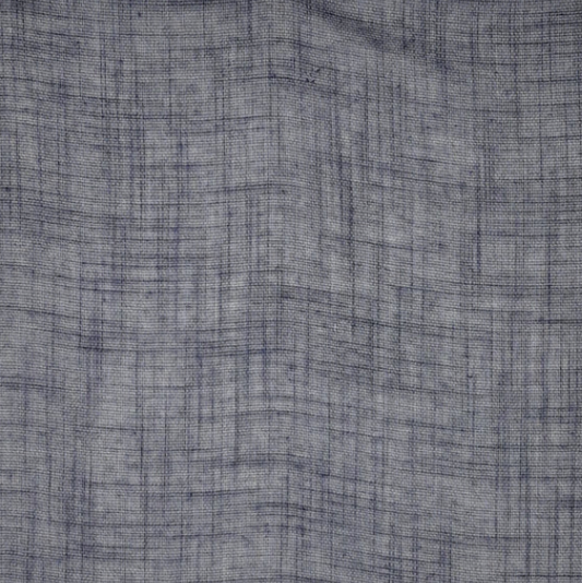 Navy Rayon Challis Solid Fabric