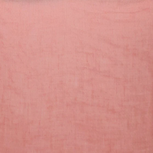 Pink Rayon Jacquard Challis Solid Fabric