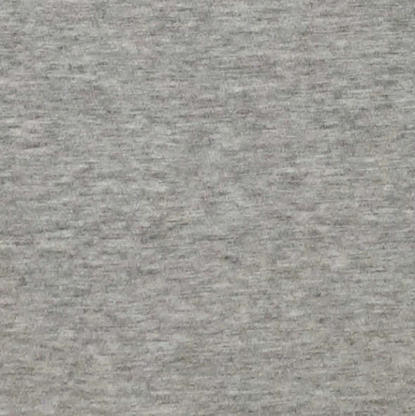 Grey Cotton Lycra/Spandex Solid