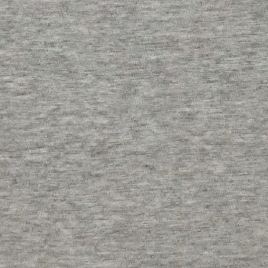 Grey Cotton Lycra/Spandex Solid