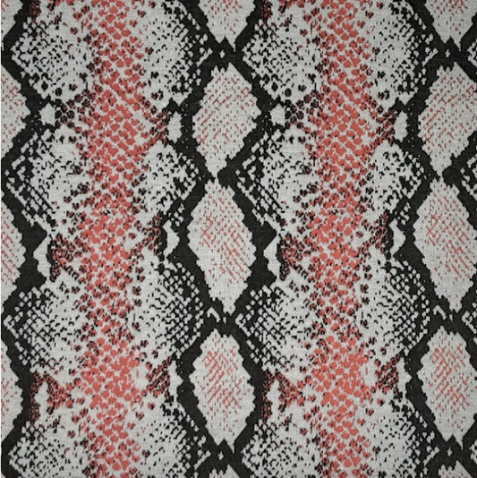 CORAL-KNIT JACQUARD SNAKE VIBE