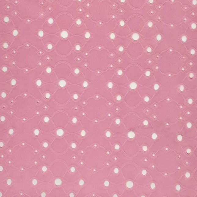 BABY PINK EYELET-EYE-02 jacquard