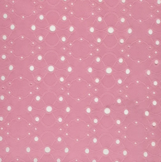 BABY PINK EYELET-EYE-02 jacquard