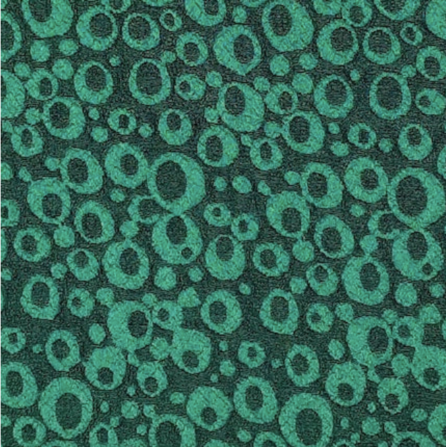 Emerald Jacquard Polka Dot