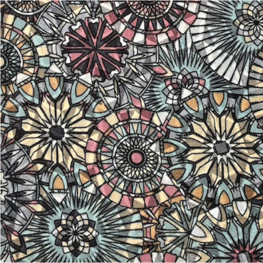 NANCY MANDALA ART 3 Jacquard Print