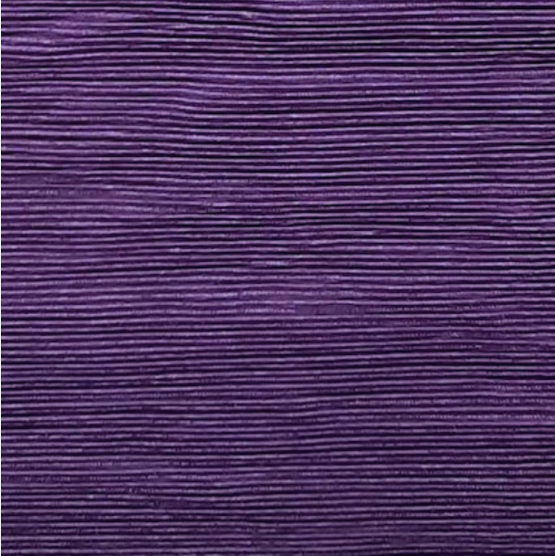 Mulled Grape Pleated Fabric Solid SINGLE CREPE SOLID