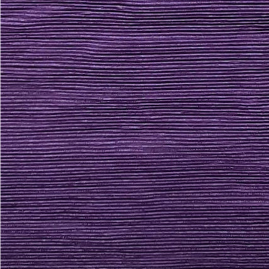 Mulled Grape Pleated Fabric Solid SINGLE CREPE SOLID