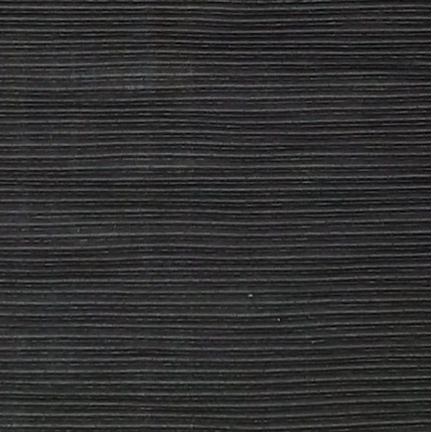 Jet Black Pleated Fabric Solid SINGLE CREPE SOLID