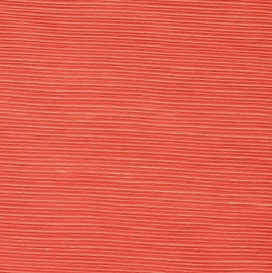 Hot Coral Pleated Fabric Solid SINGLE CREPE SOLID