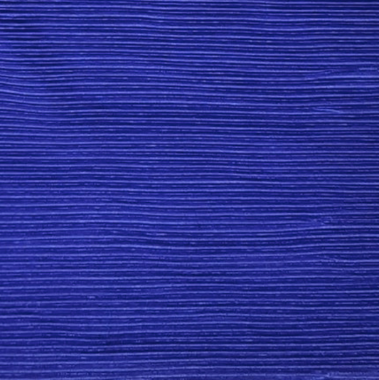 Spectrum Blue Pleated Fabric Solid SINGLE CREPE SOLID