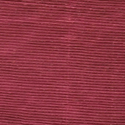 Maroon Pleated Fabric Solid SINGLE CREPE SOLID