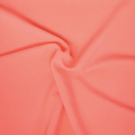 Light Neon Pink Coral Solid Liverpool Fabric