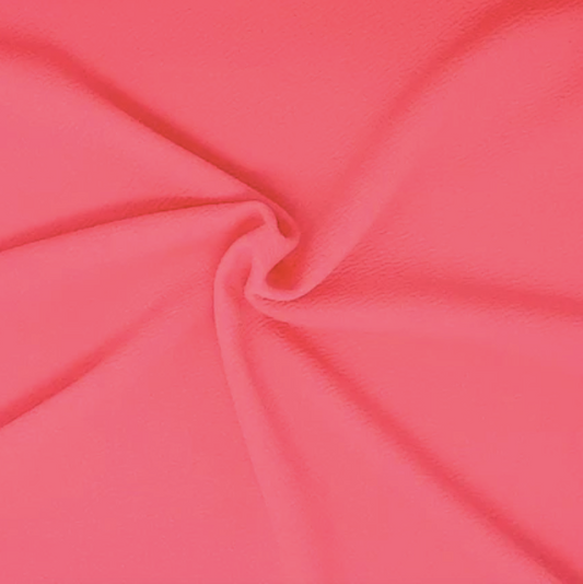 Neon Pink Solid Liverpool Fabric