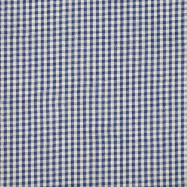 Chambray White Plaid Seersucker