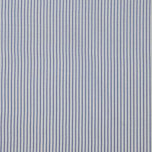 Sky Blue Stripes Seersucker