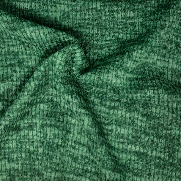 Fir Green Sweater knit T/R Brushed 4x2 Rib