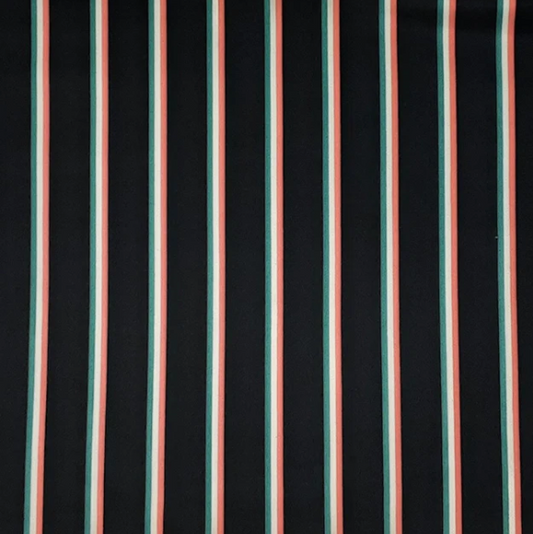 RUST-TECHNO SCUBA VERTICAL STRIPE