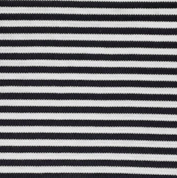 NAVY/IVORY THERMAL STRIPES