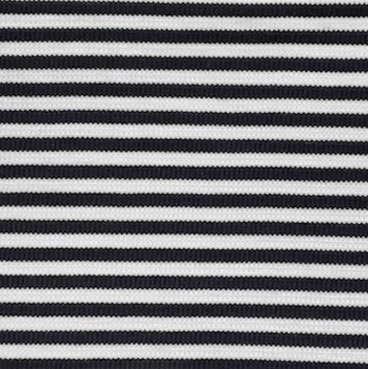 NAVY/IVORY THERMAL STRIPES