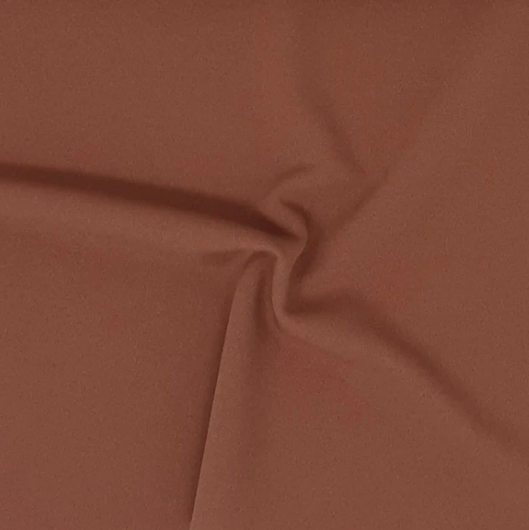 DUSTY MAUVE TECHNO CREPE SOLID