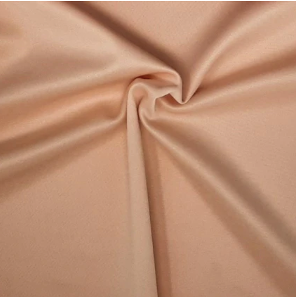 Peach Blush Solid Techno Fabric