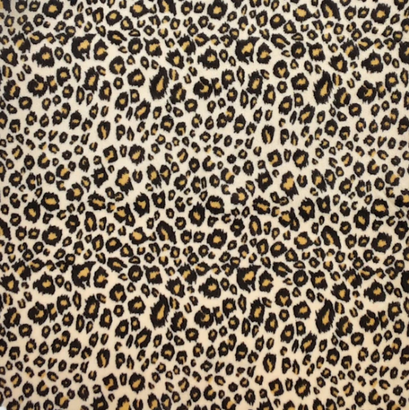 CHEETAH. # 2 ASSORTED VELOUR BURNOUT Velvet Print